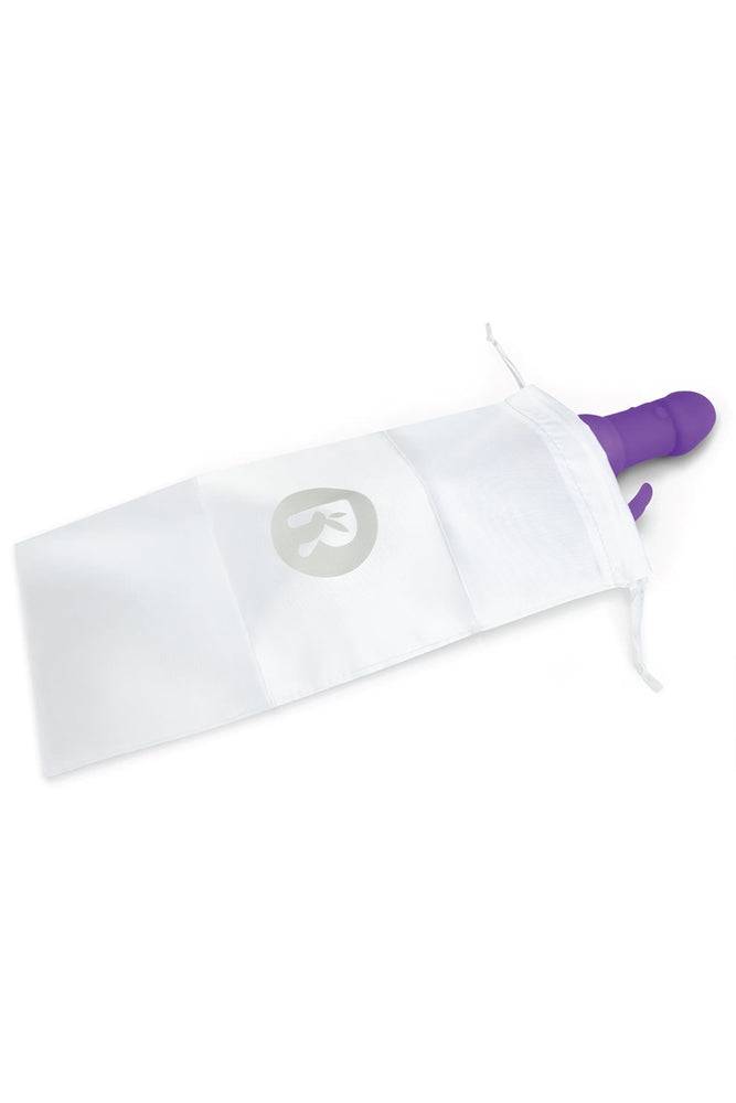 Rabbit Essentials - Rechargeable Pleasure Pearls Rabbit - Purple - Stag Shop