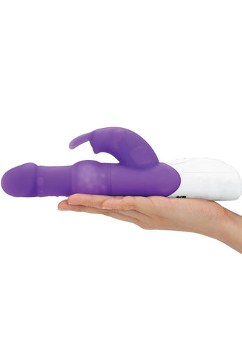 Rabbit Essentials - Rechargeable Pleasure Pearls Rabbit - Purple - Stag Shop