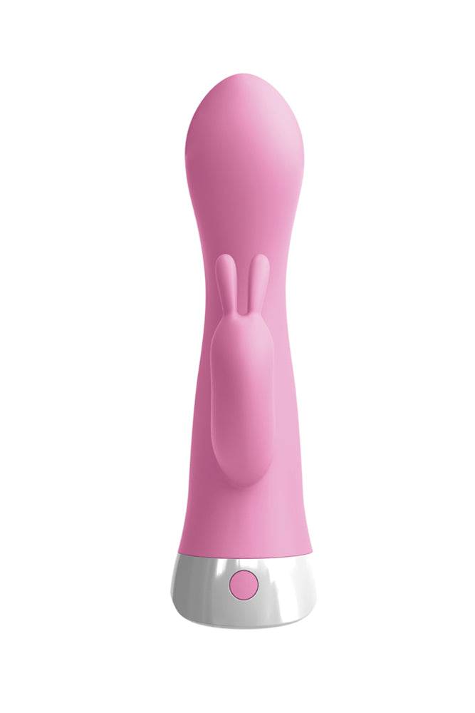 Pipedream - 3Some - Wall Banger Rabbit Vibrator - Pink - Stag Shop