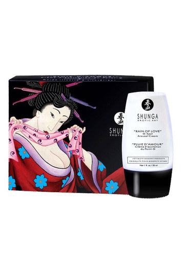 Shunga - Rain of Love G-Spot Arousal Cream - 1oz - Stag Shop