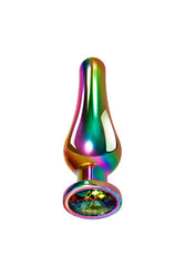 Evolved - Rainbow Metal Butt Plug Set - Stag Shop