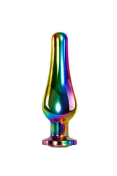 Evolved - Rainbow Metal Butt Plug Set - Stag Shop