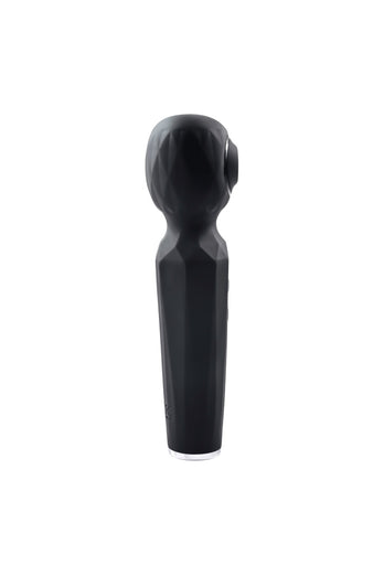 Evolved - Rainbow Sucker Suction Wand Vibrator - Black - Stag Shop