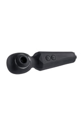 Evolved - Rainbow Sucker Suction Wand Vibrator - Black - Stag Shop
