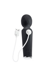 Evolved - Rainbow Sucker Suction Wand Vibrator - Black - Stag Shop