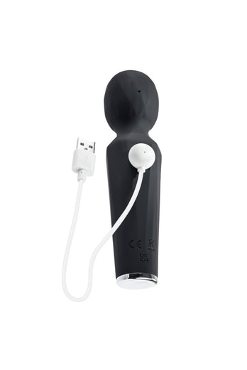 Evolved - Rainbow Sucker Suction Wand Vibrator - Black - Stag Shop