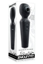 Evolved - Rainbow Sucker Suction Wand Vibrator - Black - Stag Shop