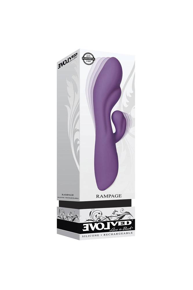Evolved - Rampage Dual Vibrator - Purple - Stag Shop
