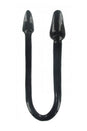 XR Brands - Master Series - Ravens Tail 2X Anal Plug - Black - Stag Shop