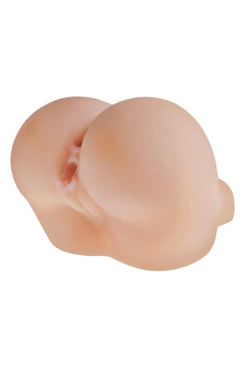 Pipedream Extreme - Fuck Me Silly To Go Petite Fantasy Bubble Butt Mega Stroker - Beige - Stag Shop