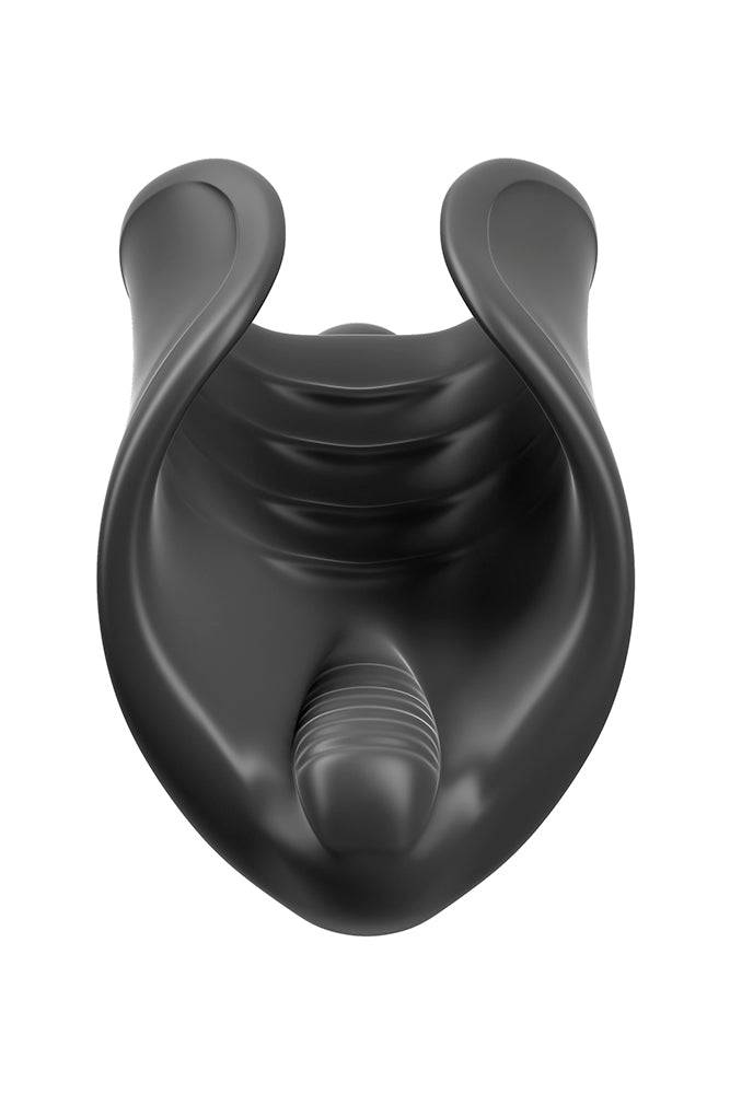 Pipedream Extreme - PDX Elite - Vibrating Silicone Stoker - Black - Stag Shop