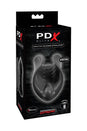 Pipedream Extreme - PDX Elite - Vibrating Silicone Stoker - Black - Stag Shop