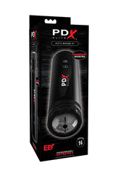 Pipedream Extreme - PDX Elite - Moto Bator X Thrusting Male Masturbator - Black - Stag Shop