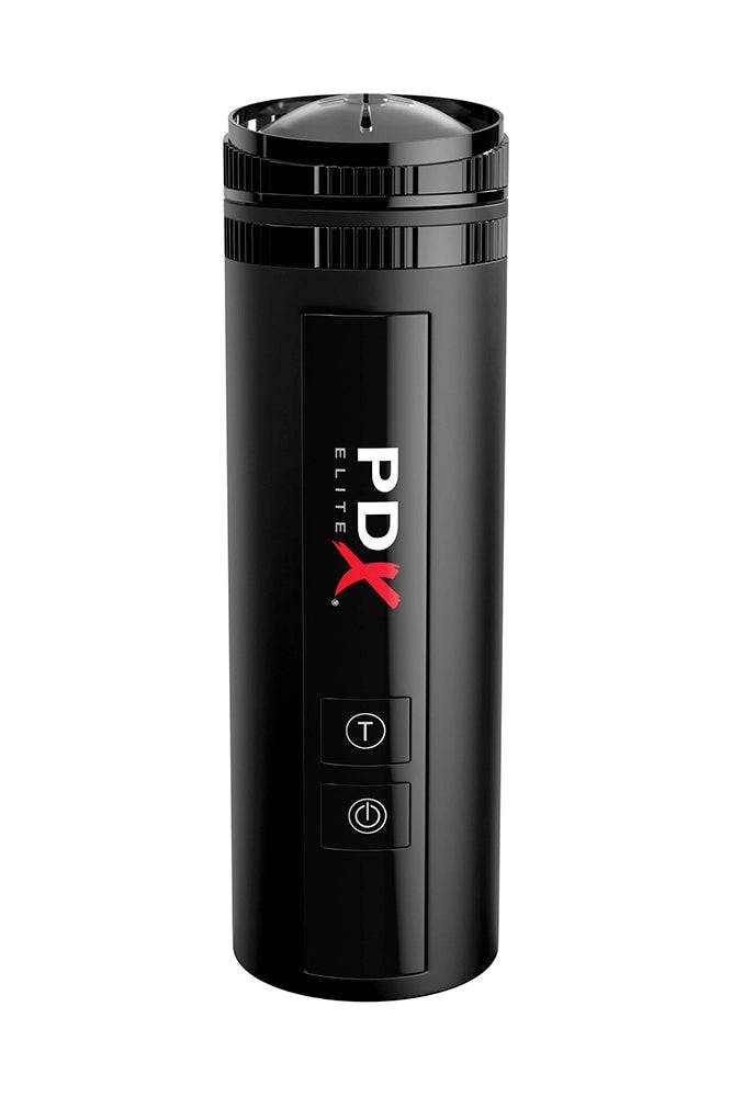 Pipedream Extreme - PDX Elite - Moto Bator X Thrusting Male Masturbator - Black - Stag Shop