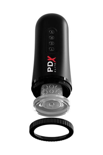 Pipedream Extreme - PDX Elite - Moto Blower Male Masturbator - Black - Stag Shop