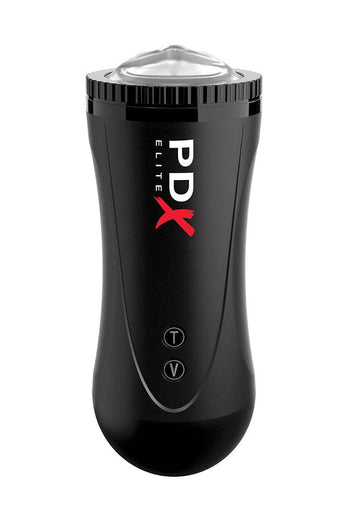 Pipedream Extreme - PDX Elite - Moto Stroker Male Masturbator - Black - Stag Shop