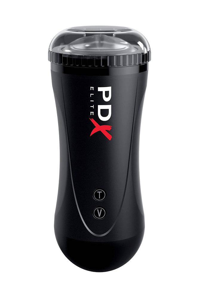 Pipedream Extreme - PDX Elite - Moto Stroker Male Masturbator - Black - Stag Shop
