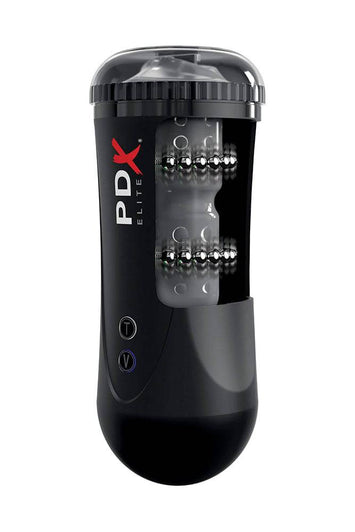 Pipedream Extreme - PDX Elite - Moto Stroker Male Masturbator - Black - Stag Shop