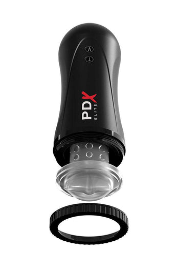Pipedream Extreme - PDX Elite - Moto Stroker Male Masturbator - Black - Stag Shop