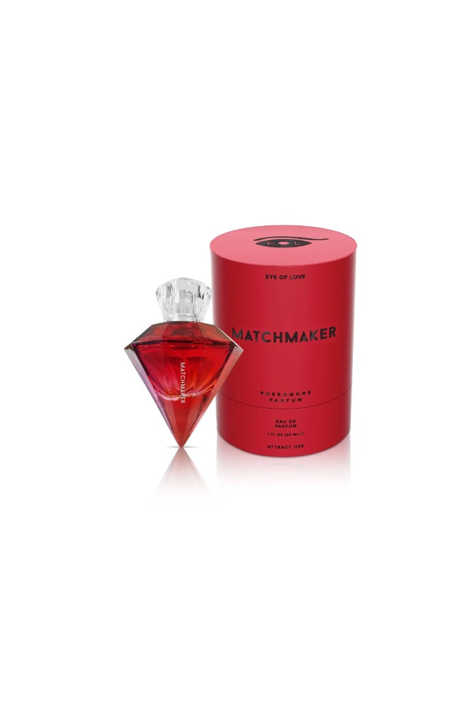 Eye of Love - Matchmaker Red Diamond LGBTQ+ Attract Her Pheromone Parfum - 1oz - Stag Shop