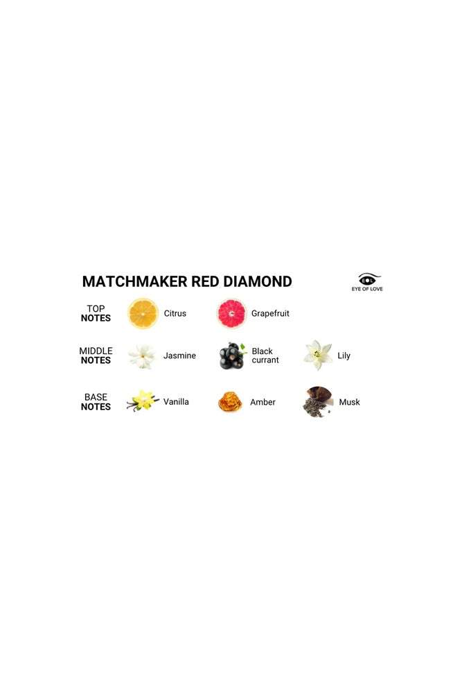 Eye of Love - Matchmaker Red Diamond LGBTQ+ Attract Her Pheromone Parfum - 1oz - Stag Shop