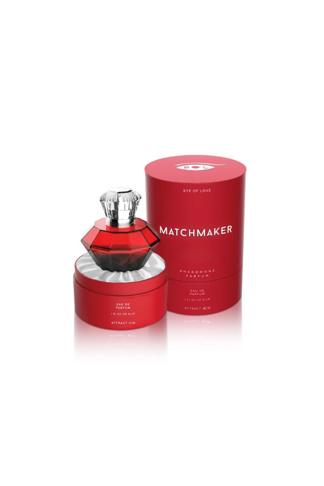 Eye of Love - Matchmaker Red Diamond Attract Him Pheromone Parfum - 1oz - Stag Shop
