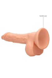 Shots Toys -  RealRock Skin - Realistic Dildo with Balls - 7 Inch - Stag Shop