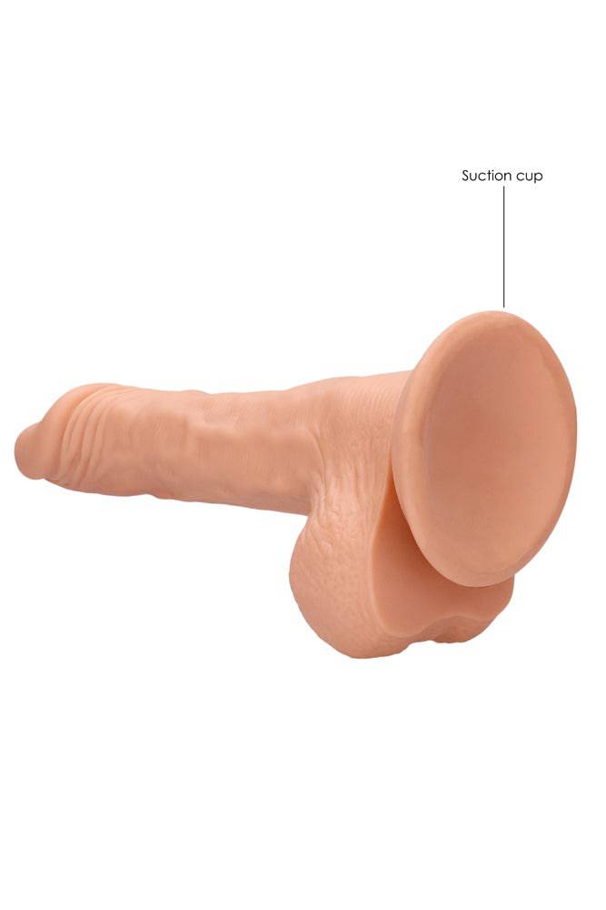 Shots Toys -  RealRock Skin - Realistic Dildo With Balls - 8 Inches - Stag Shop