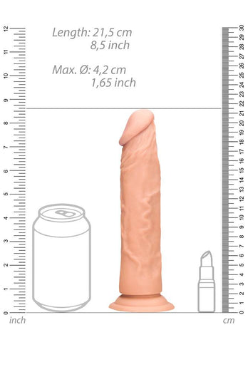 Shots Toys - RealRock Skin - Realistic Dildo - 8 Inches - Stag Shop