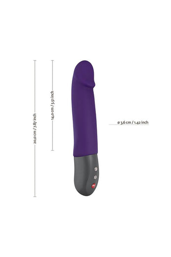 Fun Factory - Stronic Real Realistic Pulsator - Dark Violet - Stag Shop