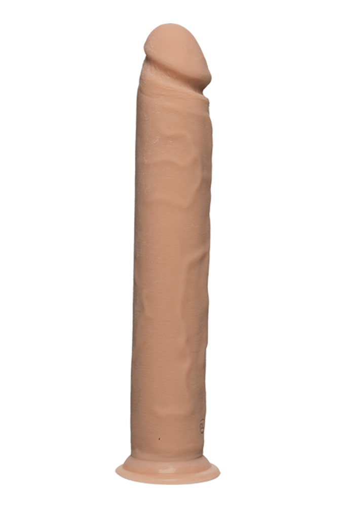 Doc Johnson - The D - Realistic D 12-inch Dual Density Dildo - Assorted - Stag Shop