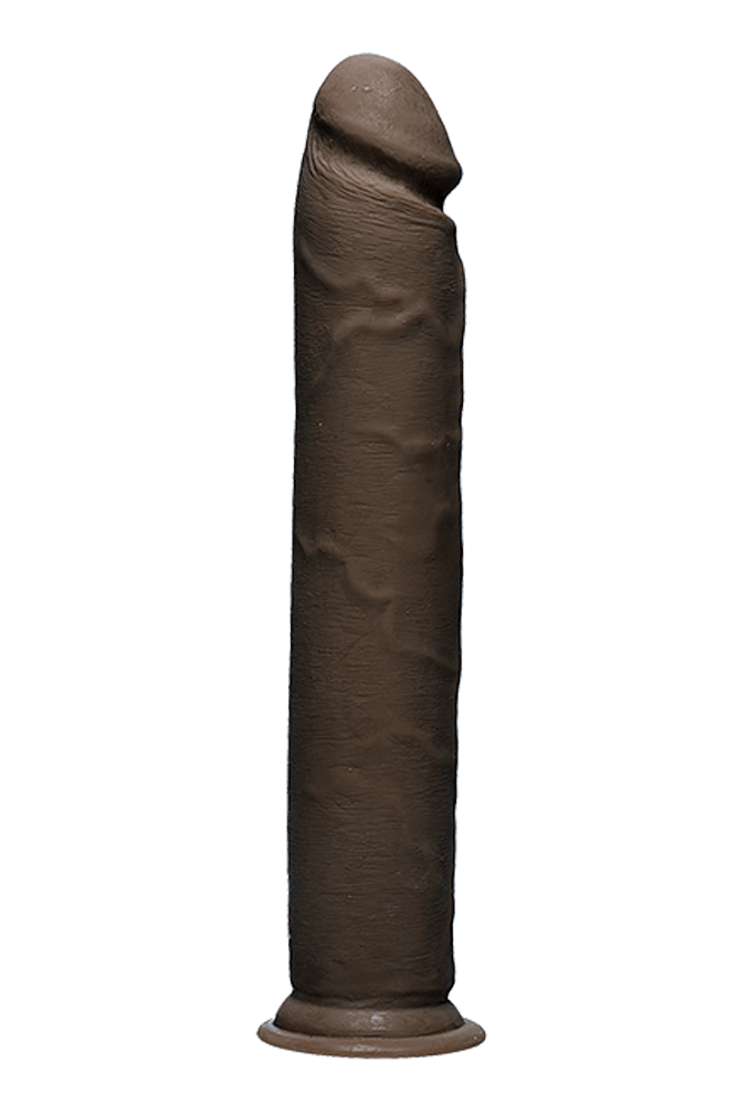 Doc Johnson - The D - Realistic D 12-inch Dual Density Dildo - Assorted - Stag Shop