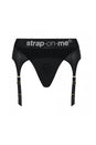 Lovely Planet - Strap-on-Me - Rebel Thong Back Strap-On Harness - Black - Stag Shop