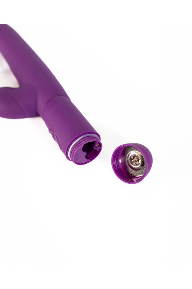 Stag Shop - Rebel Rabbit Dual Vibrator - Purple