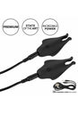 Cal Exotics - Nipple Play - Rechargeable Nipplettes - Black - Stag Shop