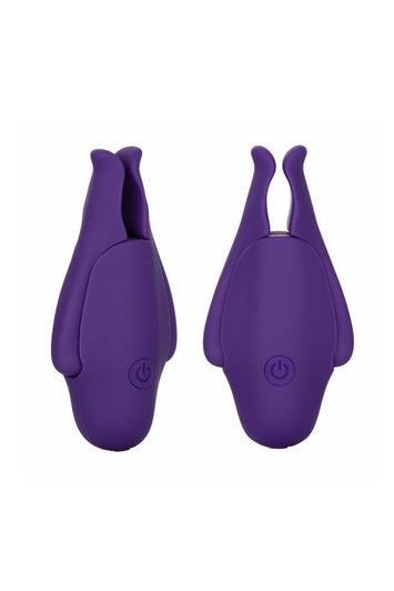 Cal Exotics - Nipple Play - Rechargeable Nipplettes - Purple - Stag Shop