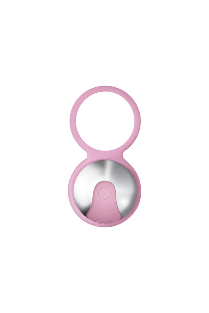 Adam & Eve - Rechargeable Finger Vibe - Pink/Silver - Stag Shop