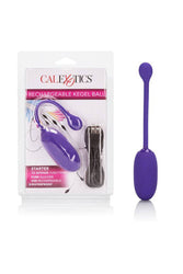 Cal Exotics - Rechargeable Kegel Ball Starter - Purple - Stag Shop
