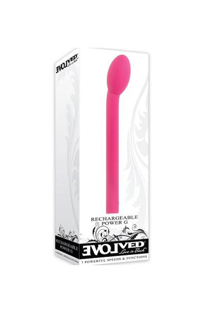 Evolved - Rechargeable Power G Vibrator - Pink - Stag Shop