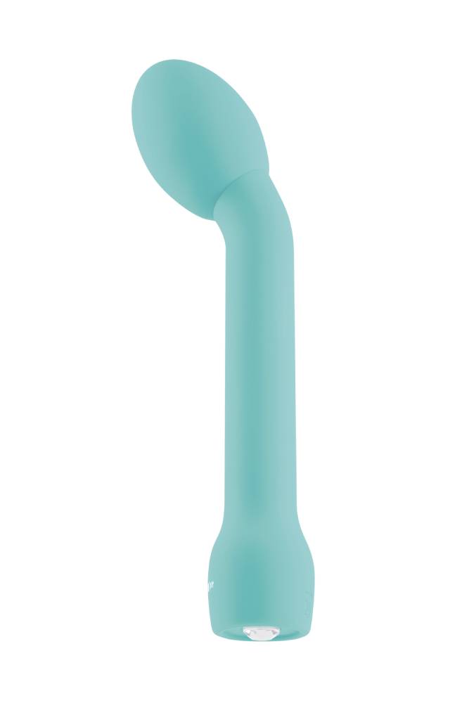 Adam & Eve - Rechargeable Silicone Power G-Gasm Delight Vibrator - Teal - Stag Shop