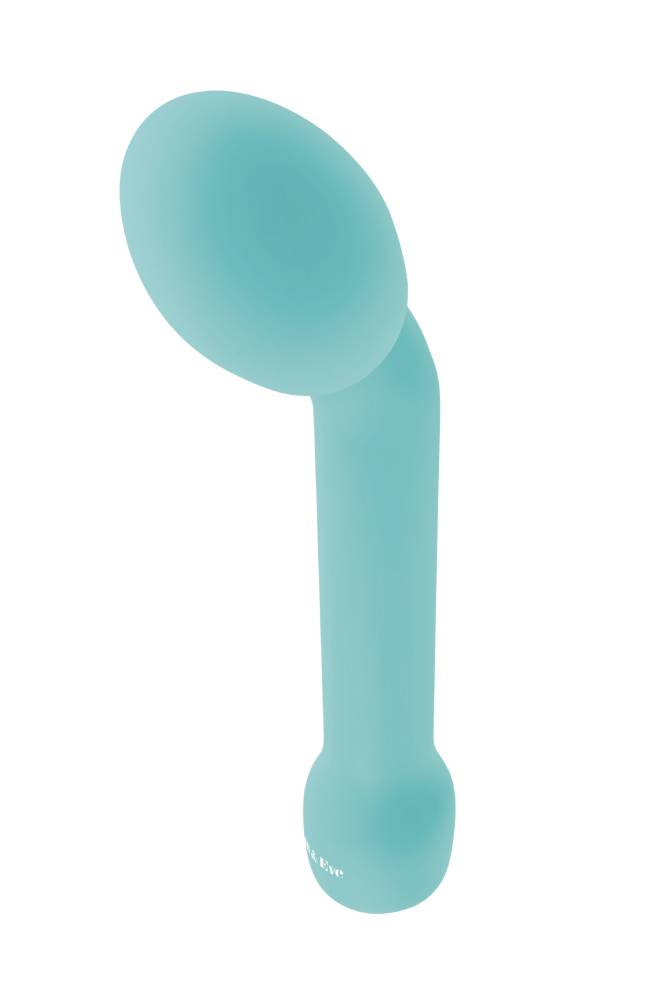 Adam & Eve - Rechargeable Silicone Power G-Gasm Delight Vibrator - Teal - Stag Shop