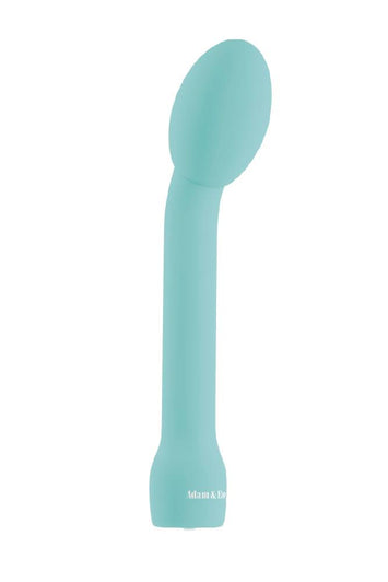 Adam & Eve - Rechargeable Silicone Power G-Gasm Delight Vibrator - Teal - Stag Shop