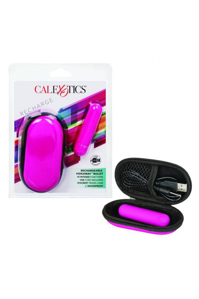 Cal Exotics - Rechargeable Hideaway Bullet - Pink - Stag Shop