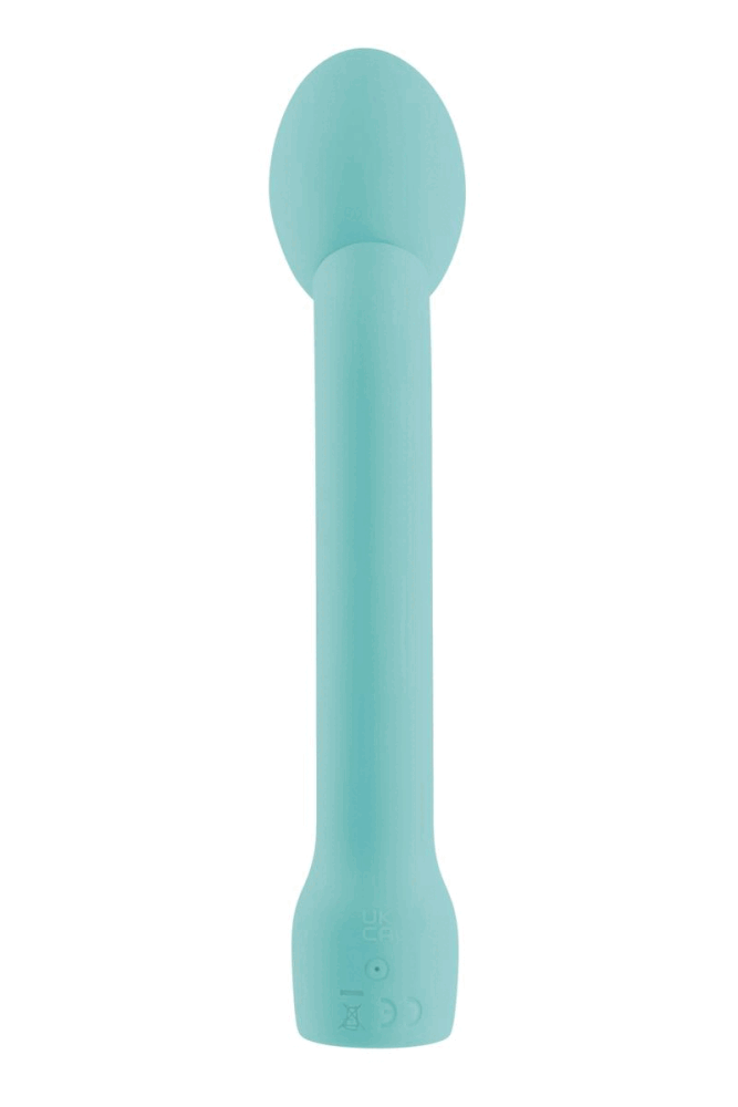 Adam & Eve - Rechargeable Silicone Power G-Gasm Delight Vibrator - Teal - Stag Shop
