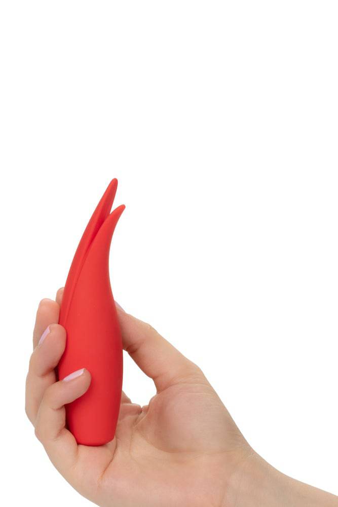 Cal Exotics - Red Hot - Sizzle Fluttering Tip Vibrator - Red - Stag Shop
