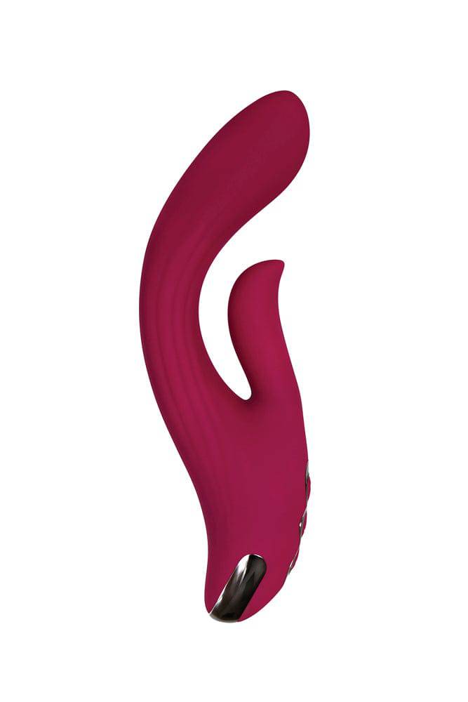 Evolved - Red Dream Dual Vibrator - Burgundy - Stag Shop