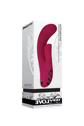 Evolved - Red Dream Dual Vibrator - Burgundy - Stag Shop