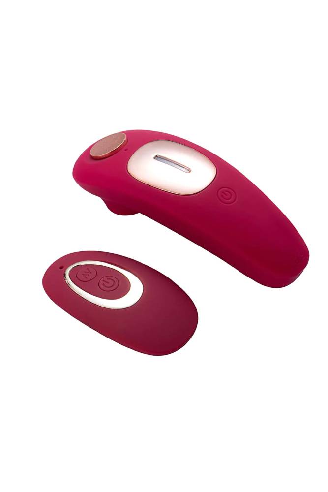 Maia Toys - Remi Remote Control Suction Panty Vibe - Red - Stag Shop