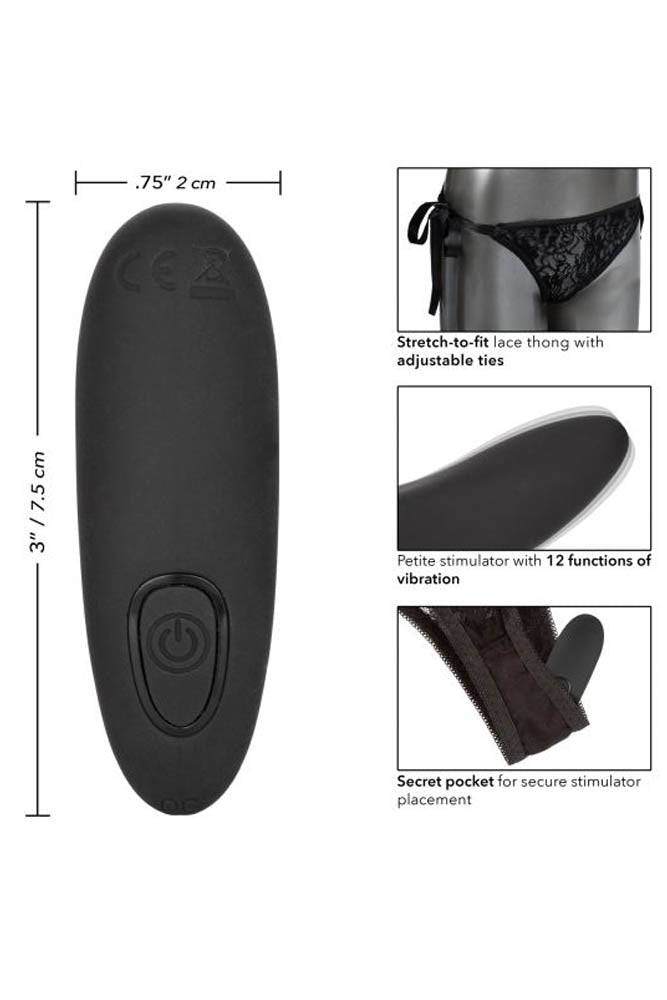 Cal Exotics - Adjustable Remote Control Lace Panty Set - Stag Shop