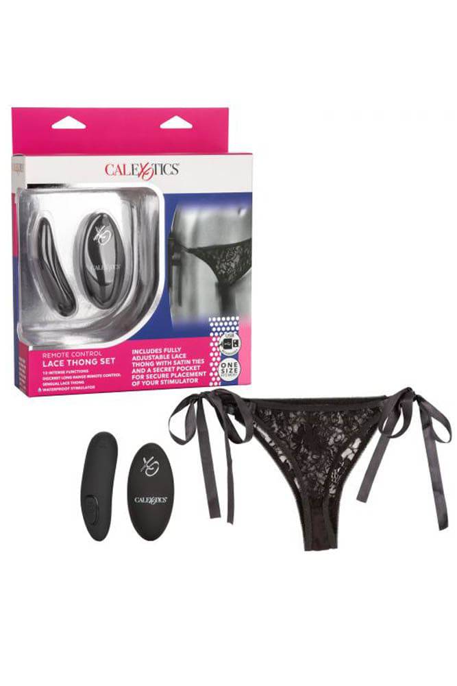 Cal Exotics - Adjustable Remote Control Lace Panty Set - Stag Shop